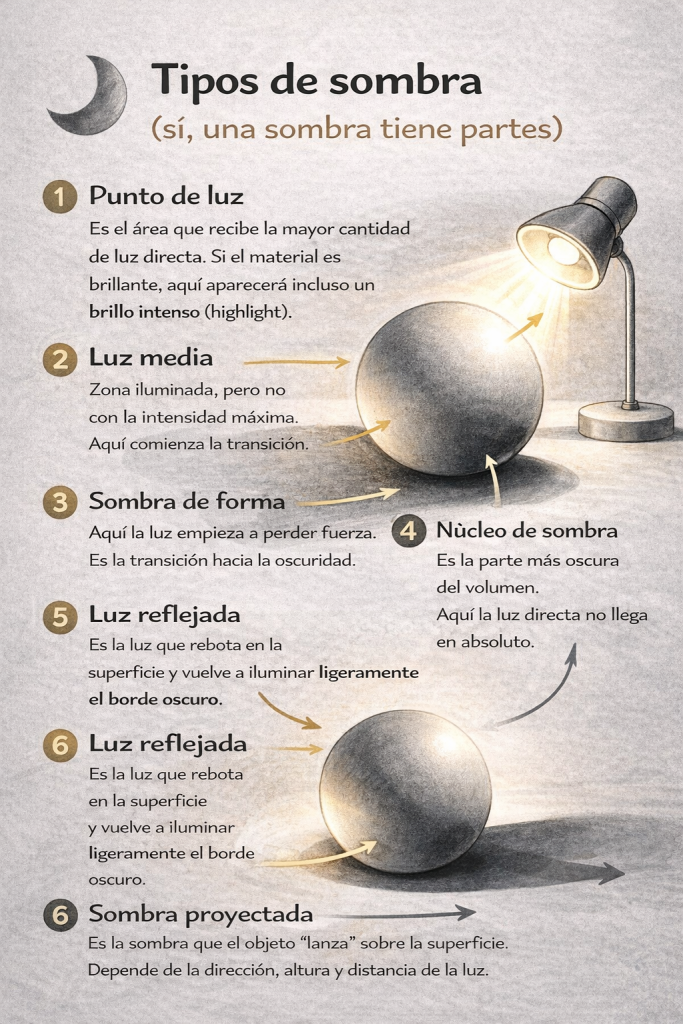 Luz y Sombra en el dibujo